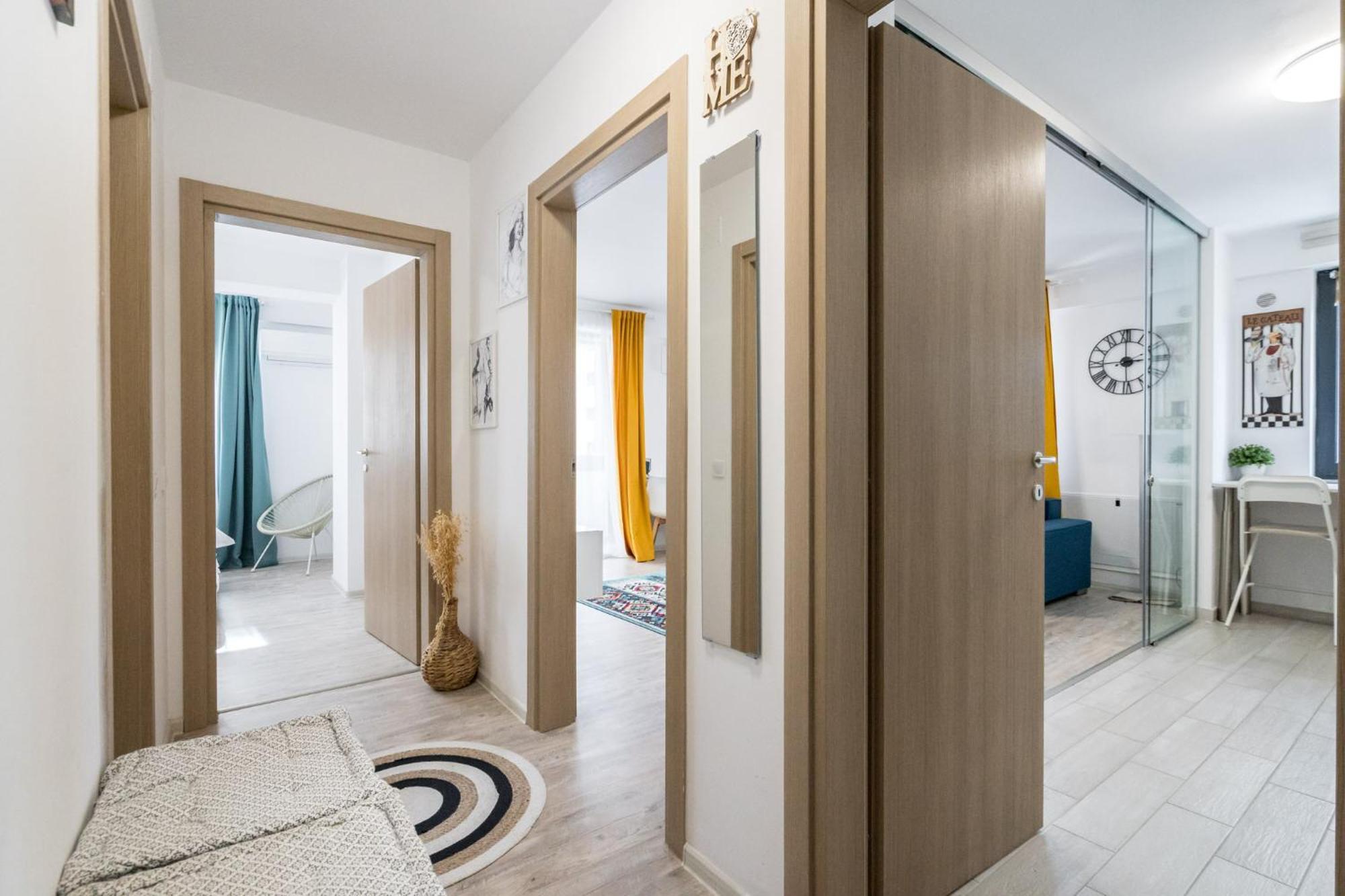 The Painter - Timpuri Noi 1Br With Parking Apartment Bucureşti Ngoại thất bức ảnh